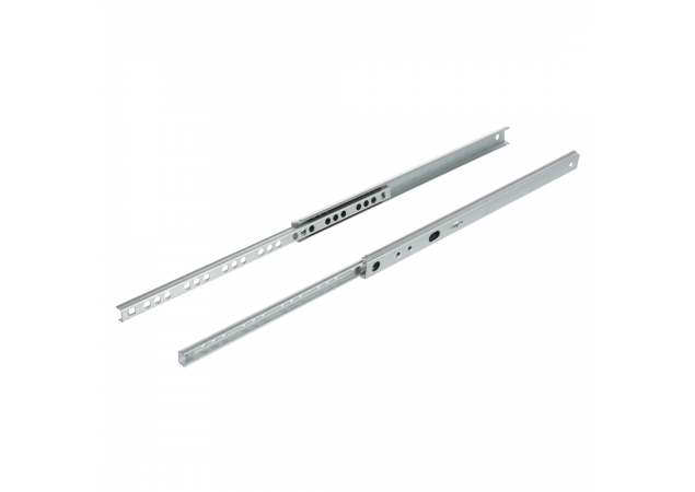 Kogelladegeleider - gedeeltelijk uittrekbaar - 10kg - 278mm - Demontabel