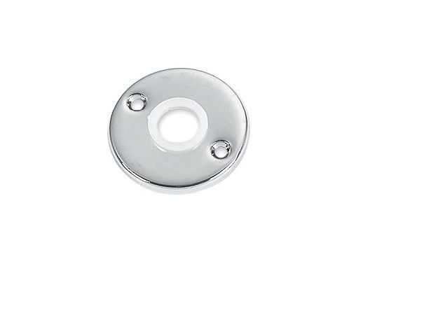 Kruk rozet - Ø45mm - Chroom - per stuk
