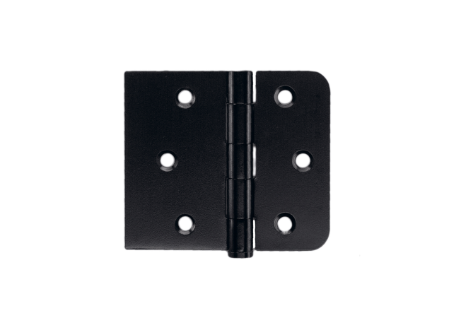 Paumelle HDD rechte hoek 80x94 zwart