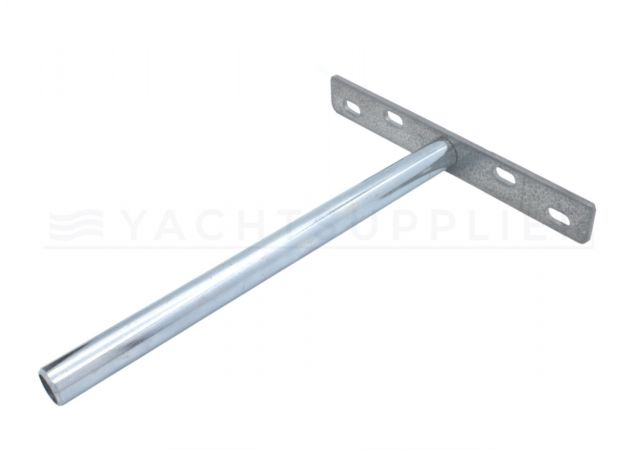Onzichtbare plankdrager - totale lengte: 150mm - 2-delig
