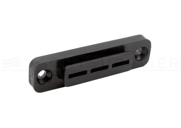 Hettich Montageplaat Plintclip Kunststof zwart