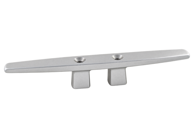 Aluminium kikker Universeel - Lengte 300 mm Hoogte 53 mm HOH 80 mm Bout M10 Montage boven