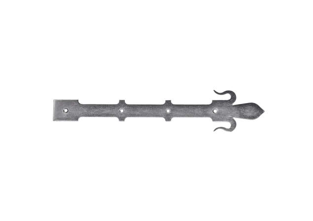 Sierstuk voor Paumelle HDD 360mm antiek zilver