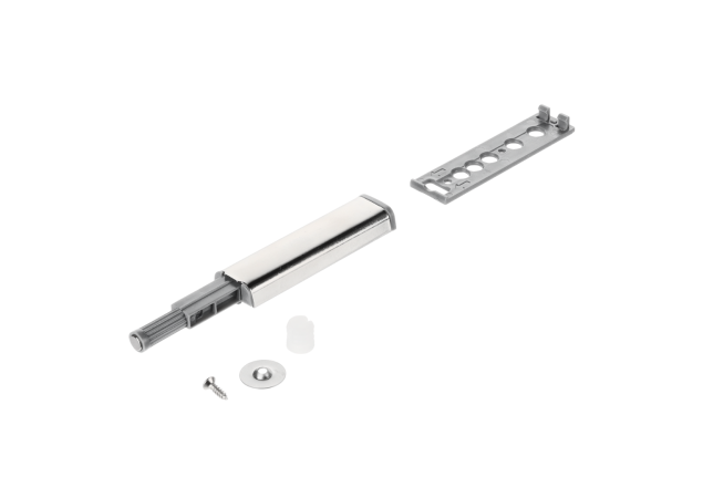 Druksnapper extern met magneet - Zilver - Met adapterplaat - Verstelbaar - 79mm+ 44mm