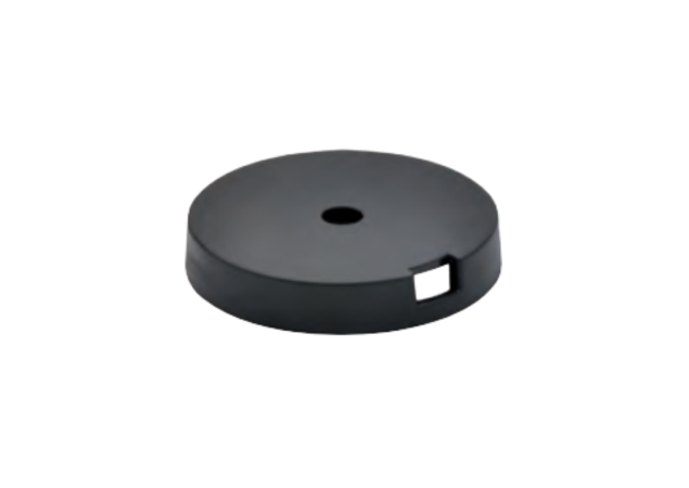 Basis voor Meubelglijder DUO QuickClick - Ø30mm - Zwart - Schroefmontage
