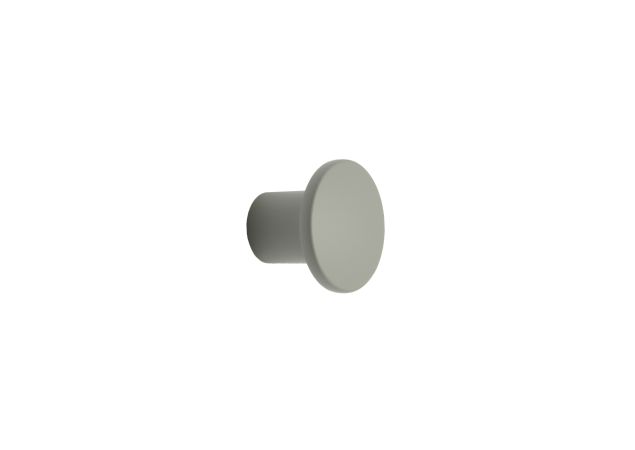 Meubelknop Tomo - Ø33mm Hoogte 25mm - Mos grijs