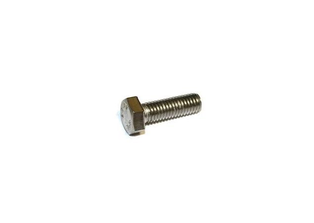 Zeskanttapbout M10x60 volledig draad - Rvs 316 - DIN 933 - Per stuk
