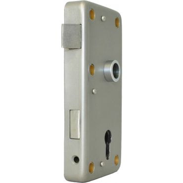 Oplegslot cilinder - Links naar buiten draaiend - Mat Rvs 304 - N-110202