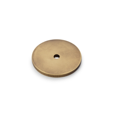 Achterplaat rond voor Meubelknop - Ø35mm - Antiek messing