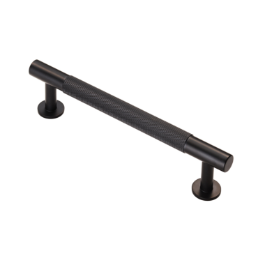 Meubelgreep Knurled - 158x36x128mm - Mat zwart - FTD700BMB