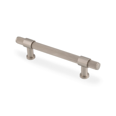 Meubelgreep Knurled 'Kingston' - PVD Mat vernikkeld - 188x44x128mm - AW839-128-SNPVD