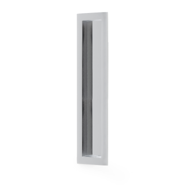 Infreeskomgreep rechthoekig 'Flush' - Chroom gepolijst - 200x45mm - AW911-200-PC