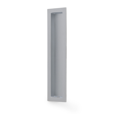 Infreeskomgreep rechthoekig 'Flush' - Mat chroom - 200x45mm - AW911-200-SC
