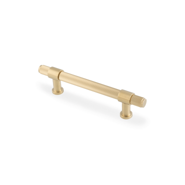Meubelgreep Reeded 'Kingston' - PVD Mat messing - 188x44x128mm - AW839R-128-SBPVD