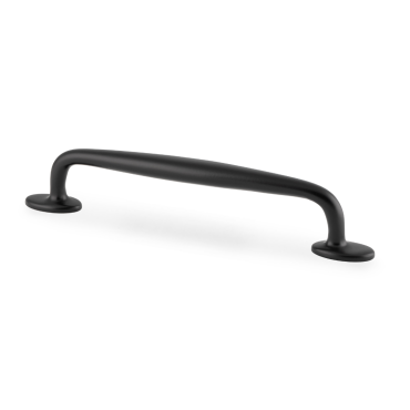 Meubelgreep 'Ashbury' - Zwart - 200x38x160mm - AW861-160-BL