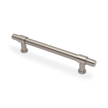 Meubelgreep Plain 'Kingston' - PVD Mat vernikkeld - 220x44x160mm - AW839P-160-SNPVD