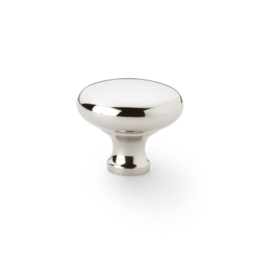 Meubelknop 'Wade' - Nikkel gepolijst - Ø38mm - Hoogte 32mm - AW836-38-PN