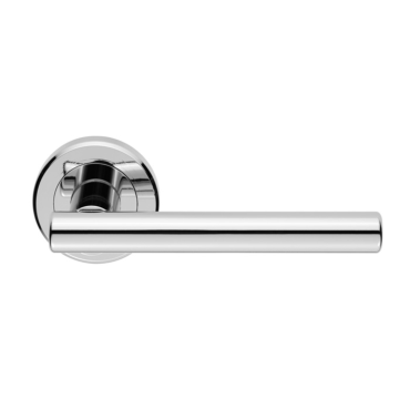 Deurkruk Philadelphia - Chroom gepolijst - Rond rozet Ø50mm - ZIN3121PC