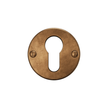 HDD Cilinderrozet Crafino Terra - Craft cognac - Ø50x4,5mm