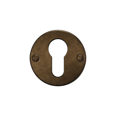 HDD Cilinderrozet Crafino Terra - Craft brons - Ø50x4,5mm