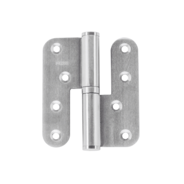 Paumelle HDD 100x88x3 rvs geborsteld Links