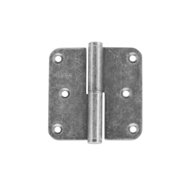 Paumelle HDD 80x80x2.5 antiek messing Rechts