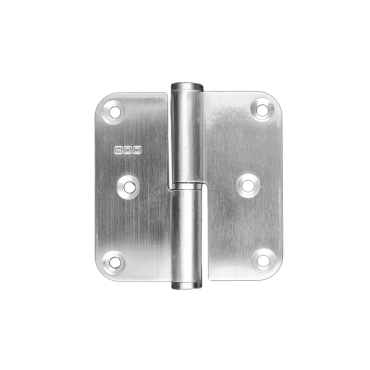 Paumelle HDD 80x80x3.5 rvs geborsteld Rechts