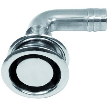 Tank-ontluchter 90gr A Ø16mm D Ø46mm Rvs 316