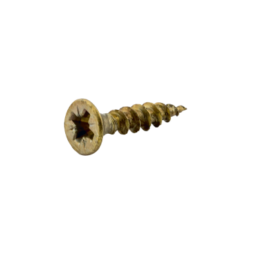 HDD schroef voor paumelle 4x16mm mat brons