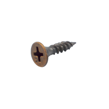 HDD schroef voor paumelle 4x20mm brons