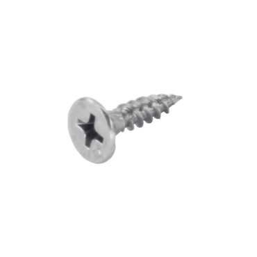HDD schroef voor paumelle 4x20mm rvs geborsteld