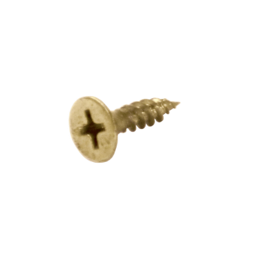 HDD schroef voor paumelle 4x20mm koper