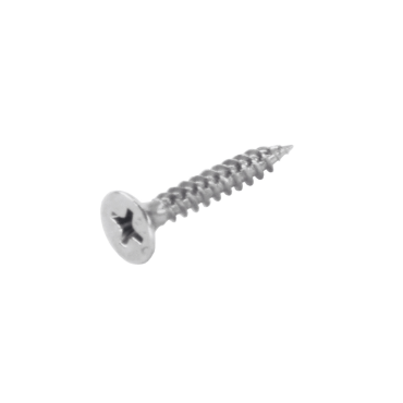 HDD schroef voor paumelle 4x25mm rvs geborsteld