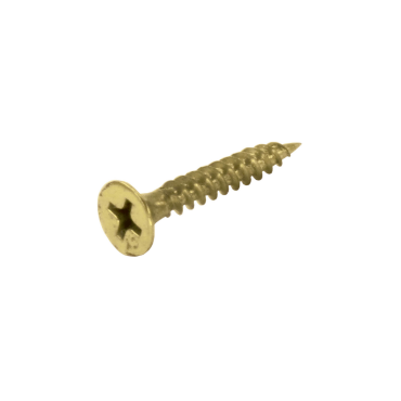 HDD schroef voor paumelle 4x25mm koper
