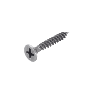 HDD schroef voor paumelle 4x35mm antiek zilver