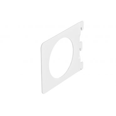 Boekensteun Wit 118mm recht