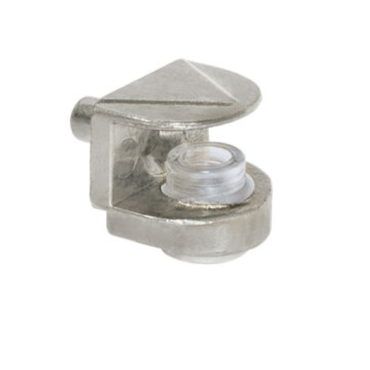 Plankdrager voor glas plaat 5mm verstelb