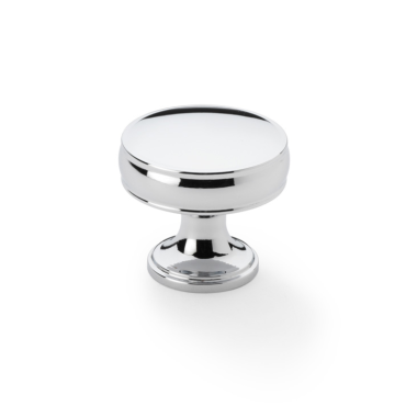 Meubelknop 'Lynd' - Chroom gepolijst - Ø38mm - Hoogte 35mm - AW808-38-PC