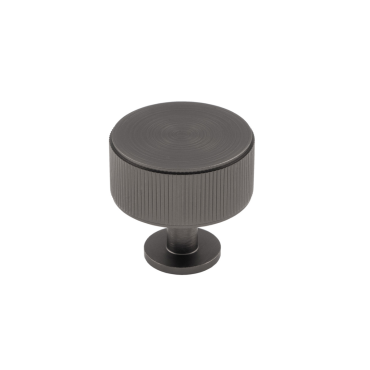 Meubelknop Lines 'Radio' - Antraciet - Ø35mm - Hoogte 34mm - FTD713ANT