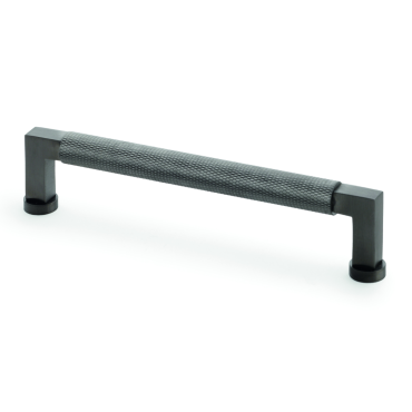 Meubelgreep Knurled 'Camille' - PVD Antraciet - 176x40x160mm - AW819-160-DBZPVD