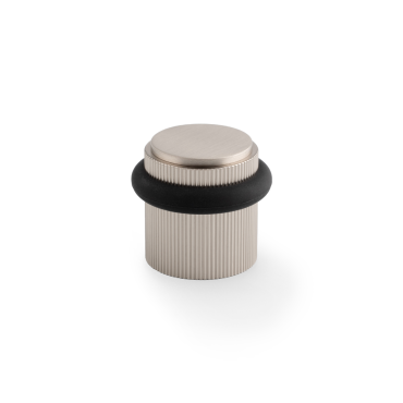 Deurstopper Reeded 'Brunel' - Mat vernikkeld - Vloermontage - AW639RSN