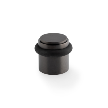 Deurstopper Plain 'Brunel' - PVD Antraciet - Vloermontage - AW639PDBZPVD