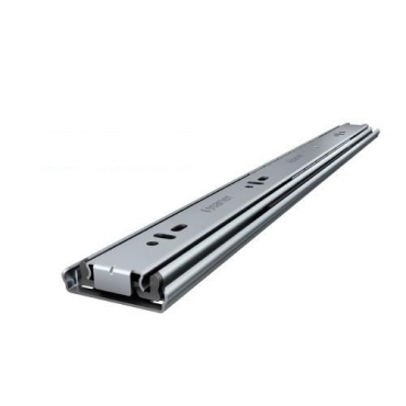 Kogelgeleider Volledig uittrekbaar 700mm Draagvermogen 25kg Inbouwbreedte 12.7mm Hoogte 43