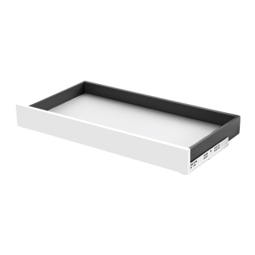 Lade op maat - Push to open - Hoogte: 80mm - Diepte: 550mm - Antraciet