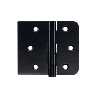 Paumelle HDD rechte hoek 80x94 zwart