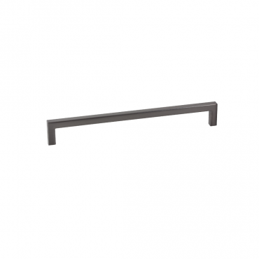 Meubelgreep Recht - 136,5x8,5x128mm - Antraciet geborsteld