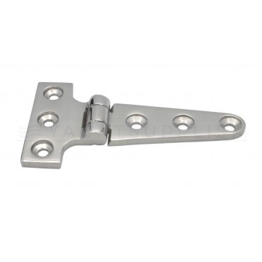 Rvs T-scharnier 100x54x4mm Rvs 316