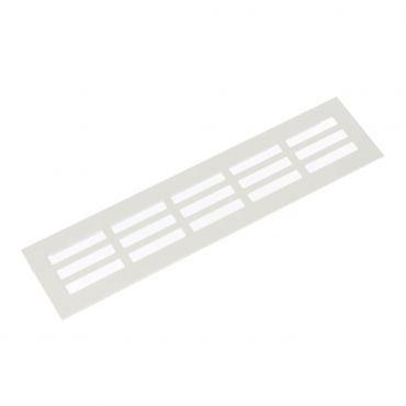 Aluminium ventilatierooster - 1000x150mm - Wit