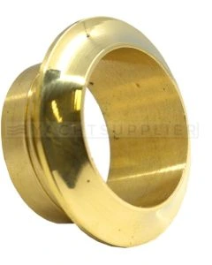 Rozet Inboorring Messing gepolijst - Plaatdikte: 16mm