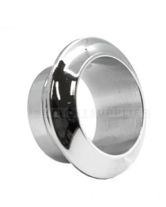 Rozet Inboorring Messing gepolijst chroom - Plaatdikte: 16mm